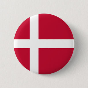 Low Cost! Denmark Flag 6 Cm Round Badge