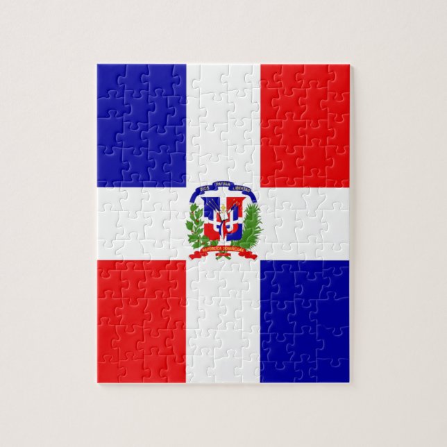 Low Cost! Dominican Republic Jigsaw Puzzle (Vertical)