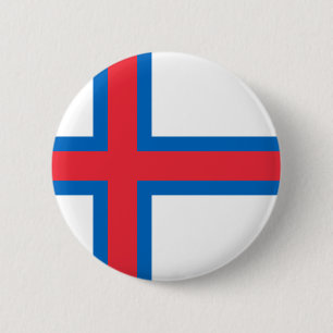 Low Cost! Faroe Islands Flag 6 Cm Round Badge