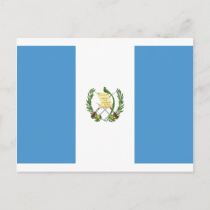 Low Cost! Guatemala Flag Postcard