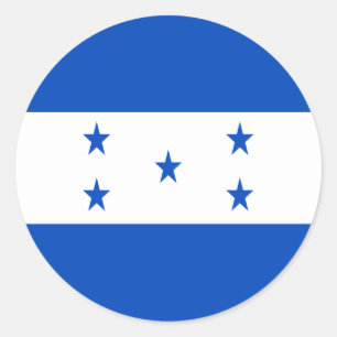 Low Cost! Honduras Flag Classic Round Sticker