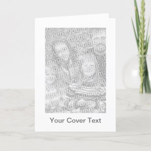 Low Cost Make Your Own Greeting Card - Vertical