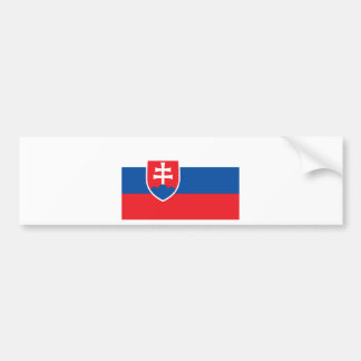 Low Cost! Slovakia Flag Bumper Sticker
