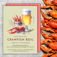 Low Country Crawfish Boil Party Family Cookout