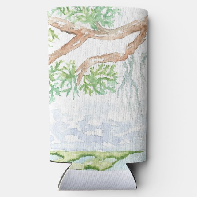Low country watercolor can cooler (Back)