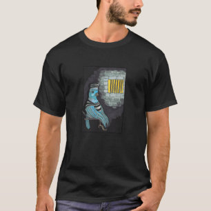 Low Down And Blue - Bluebird in Jail T-Shirt