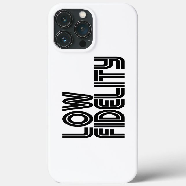 Low Fidelity Case-Mate iPhone Case (Back)