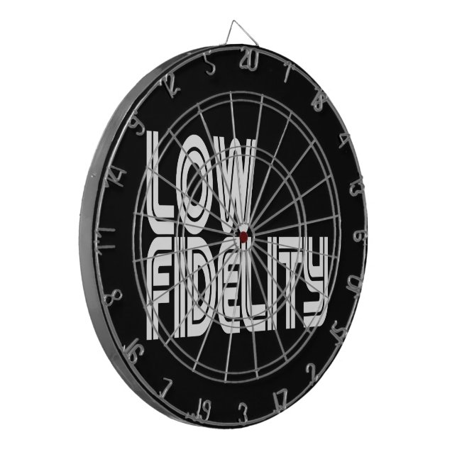 Low Fidelity Dartboard (Front Left)