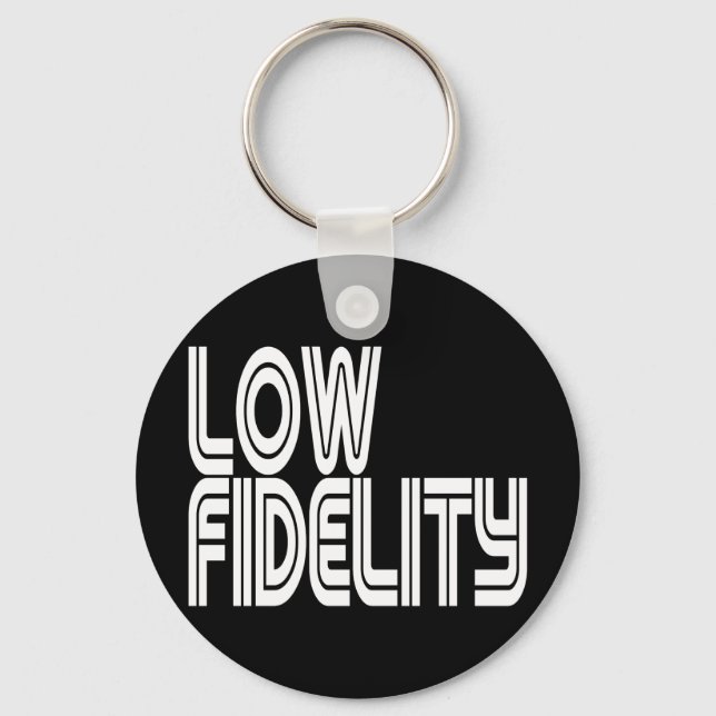 Low Fidelity Key Ring (Front)