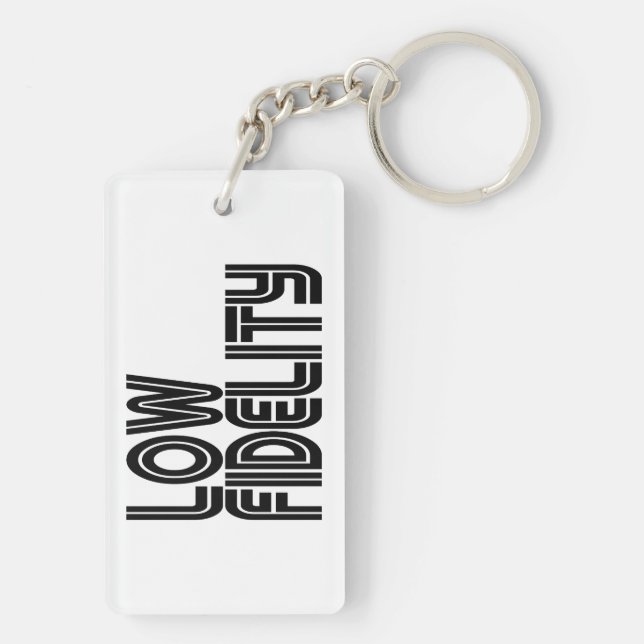 Low Fidelity Key Ring (Back)