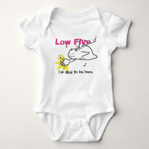 Low Five I'm glad to be here Baby Bodysuit