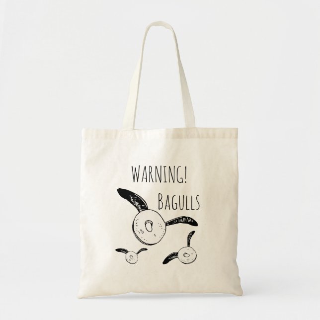 Low Flying Bagulls Tote Bag (Front)
