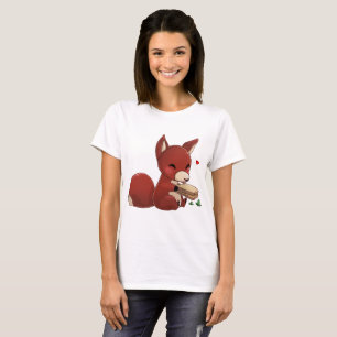 Low fox with peanut butter sandwich T-Shirt