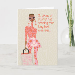 Low-key therapy - So proud of you for not sending Thank You Card