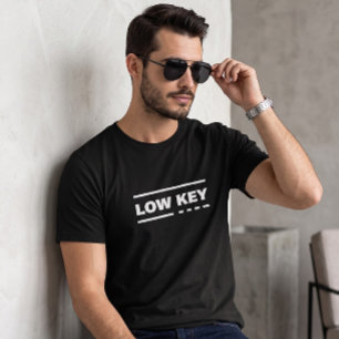 Low Key Typography Men's Graphic Tee   Urban