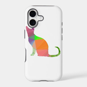 Low Poly Cat Silhouette