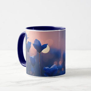 Low Poly Mountain Fantasy Landscape Mug