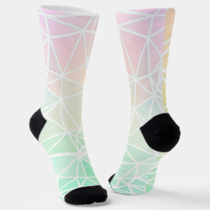 Low Poly Ombre  Socks