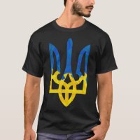 Low polygonal Ukrainian trident T-Shirt