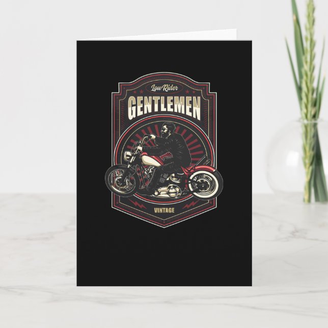 Low Rider Card (Front)