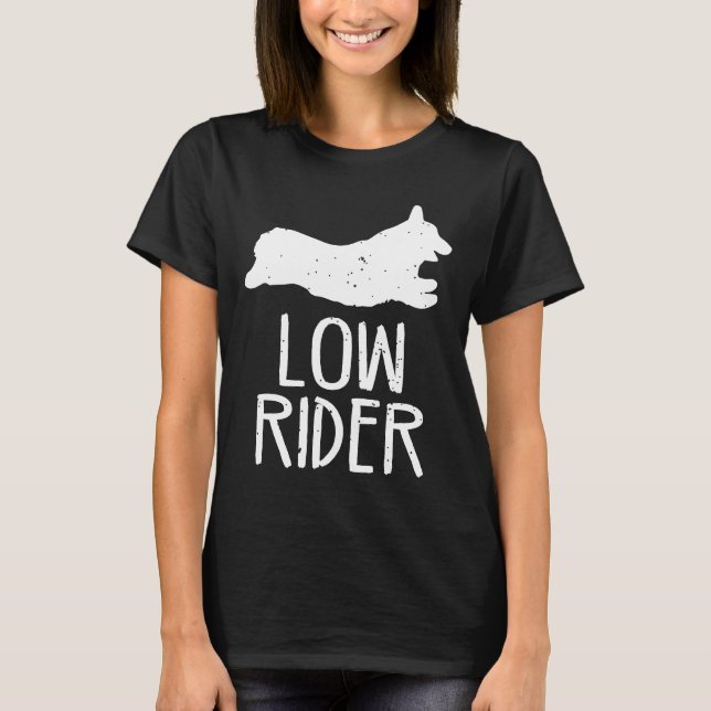 Low Rider Corgi T-Shirt (Front)
