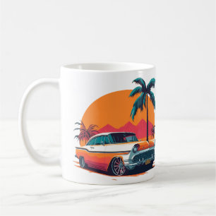 Low Rider Southern California Cruz Style Colourful Coffee Mug