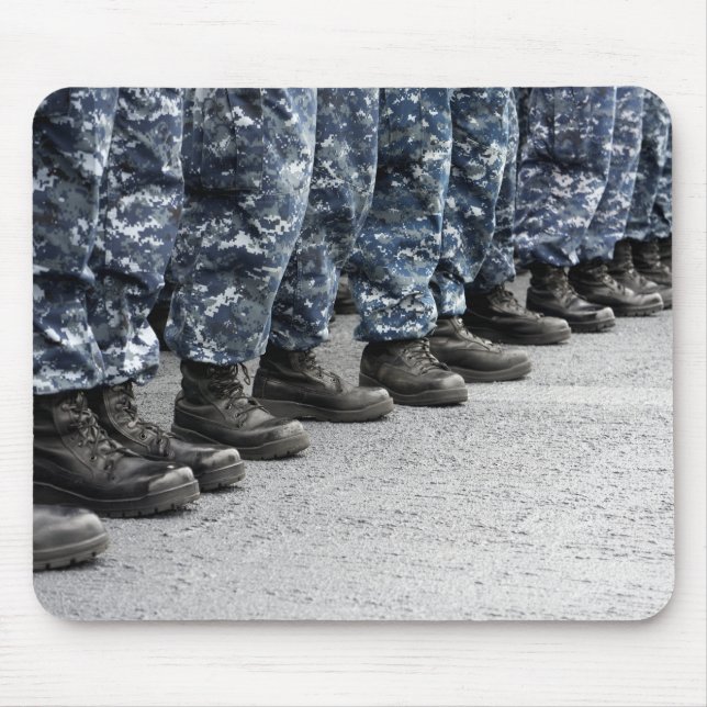 Low section view of sailors mouse pad (Front)