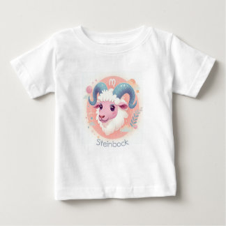 Low sign Design Steinbock Baby T-Shirt