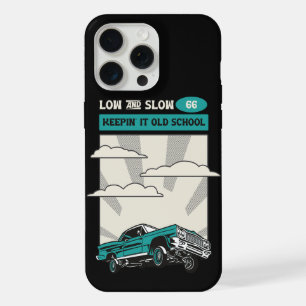 Low & Slow 66 Classic Lowrider iPhone 15 Pro Max Case