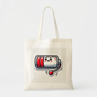 Low Social Battery Tote Bag