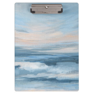 Low Tide - Abstract Seascape Painting Clipboard
