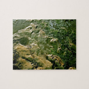 LOW TIDE AND EROSION DETAILS AT THE BEACH JIGSAW PUZZLE
