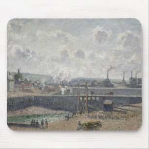 Low Tide at Duquesne Docks, Dieppe, 1902 Mouse Pad