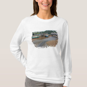 Low tide at the Bay of Fundy at St. Martins, New T-Shirt