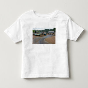 Low tide at the Bay of Fundy at St. Martins, New Toddler T-Shirt