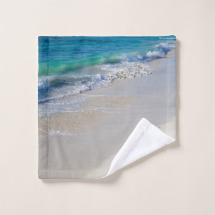 Low Tide at the Beach Wash Cloth