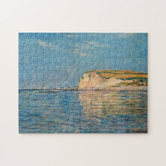 Low Tide Pourville near Dieppe Monet Fine Art Jigsaw Puzzle (Horizontal)