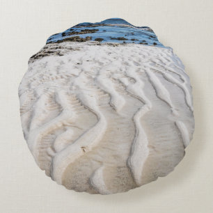 Low tide round cushion