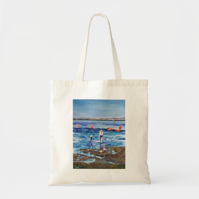 "Low Tide" Tote Bag (Front)
