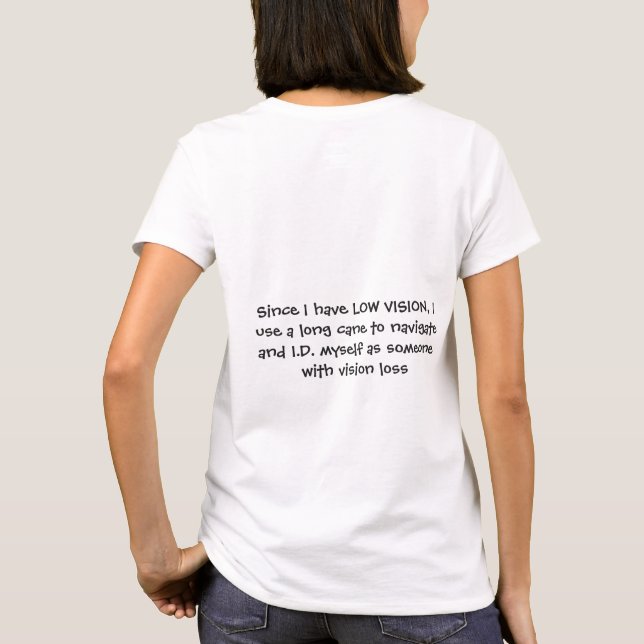 Low Vision Shirt (Back)