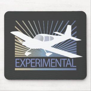 Low Wing Experimental Aeroplane Mouse Pad