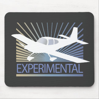 Low Wing Experimental Aeroplane Mouse Pad