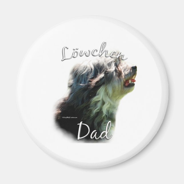 Löwchen Dad 2 Magnet (Front)