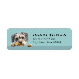 Löwchen Dog Return Address Labels