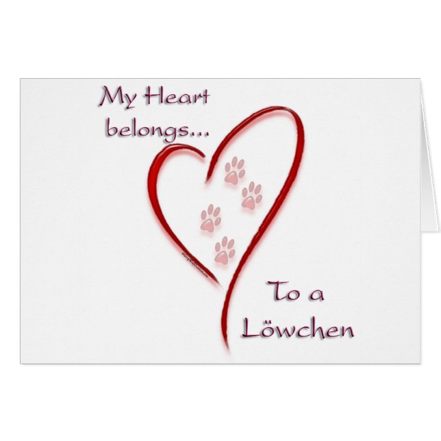Löwchen Heart Belongs (Front Horizontal)