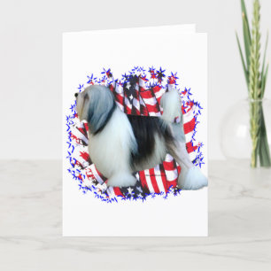 Löwchen Patriot Card