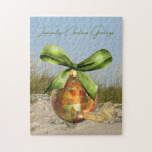 Lowcountry Christmas Greetings Hilton Head Island Jigsaw Puzzle