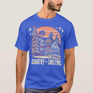 Lowcountry Christmas Starry Charleston Xmas T-Shirt