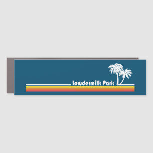 Lowdermilk Park Naples Florida Car Magnet