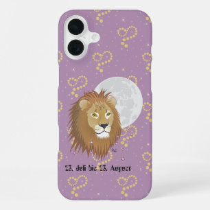Löwe 23. Juli bis 22. August Apple iPhone Hüllen 16 Plus Case